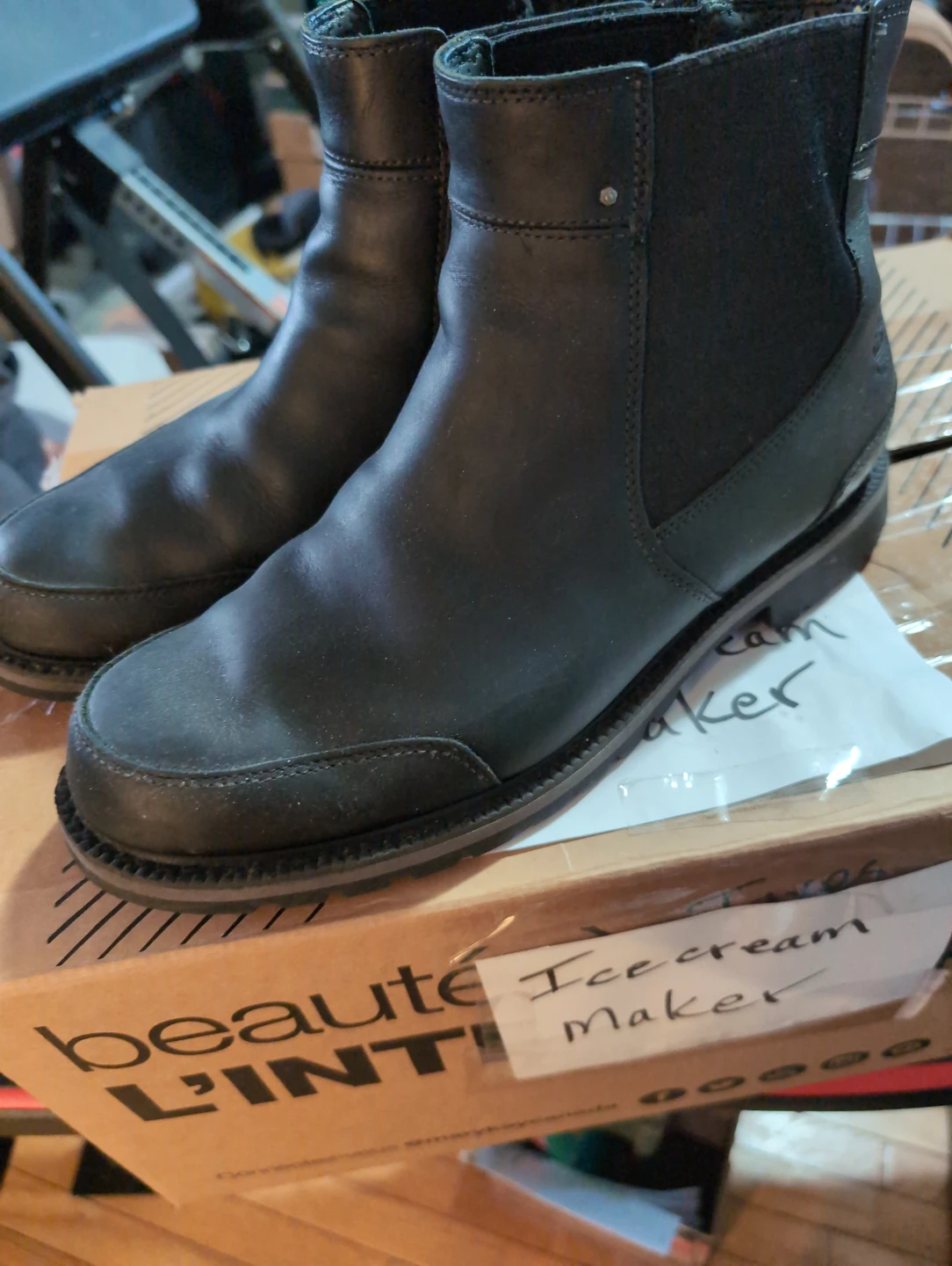 Timberland Black Leather Chelsea Boots - photo 2