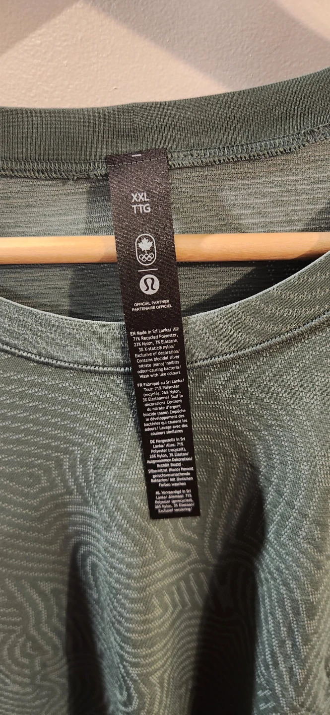 Lululemon Metal Vent Tech Long Sleeve Shirt XXL - photo 2