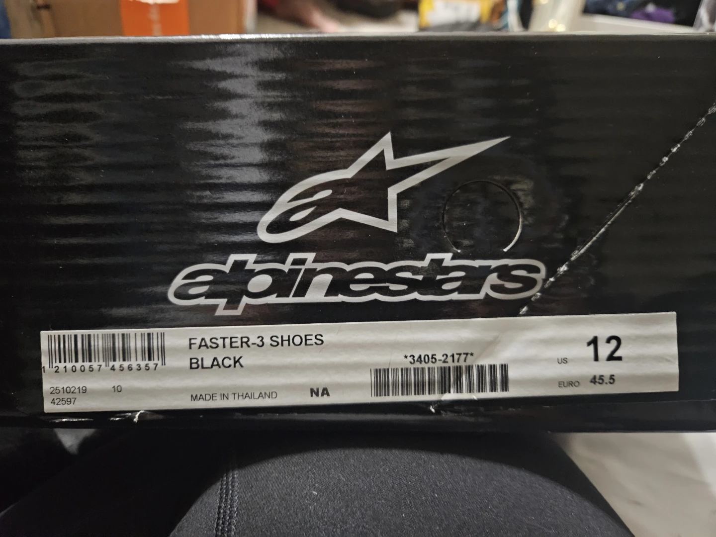 Alpinestars Faster-3 Shoes - Black - Size 12