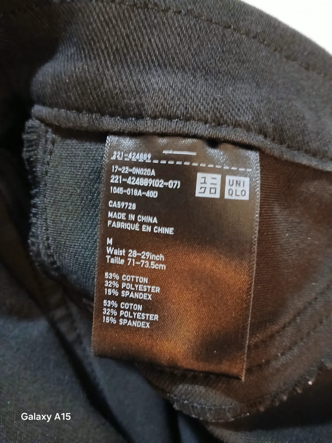UNIQLO Black Women's Jeans Size 28 - photo 3