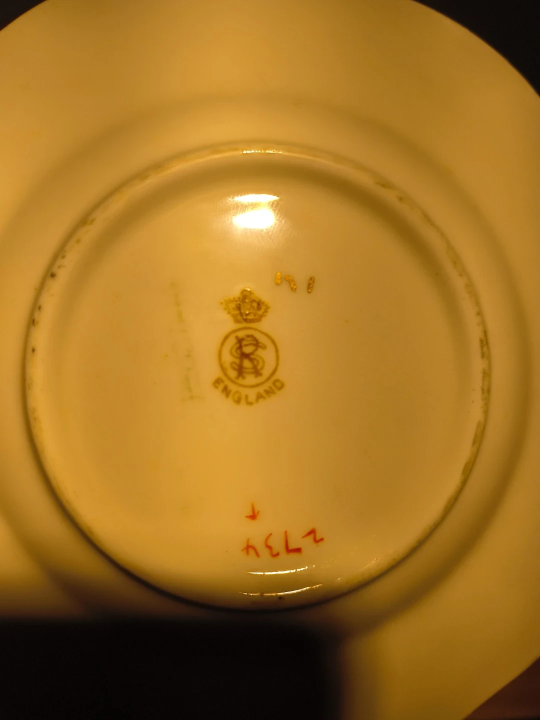 Royal Winton Grimwades England Floral Plate - photo 2