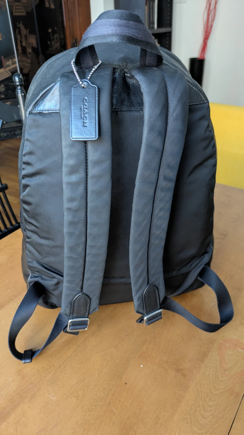 Coach Charles Leather Campus Backpack - photo 2