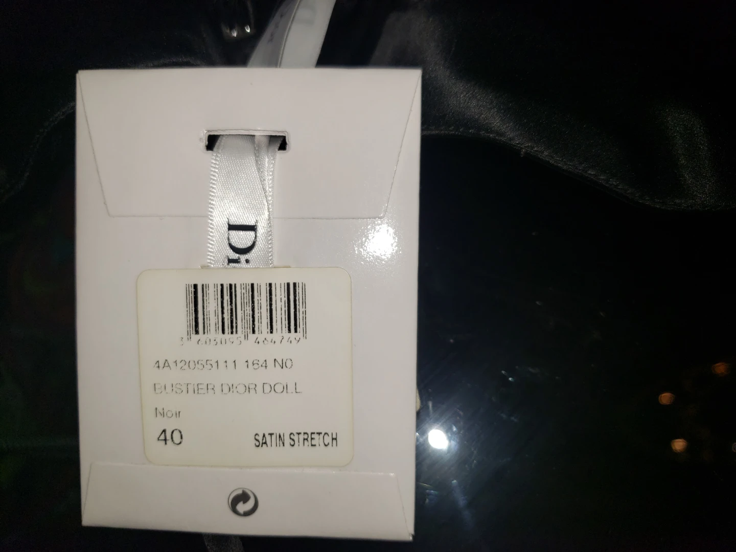 Christian Dior Satin Corset Top - photo 4