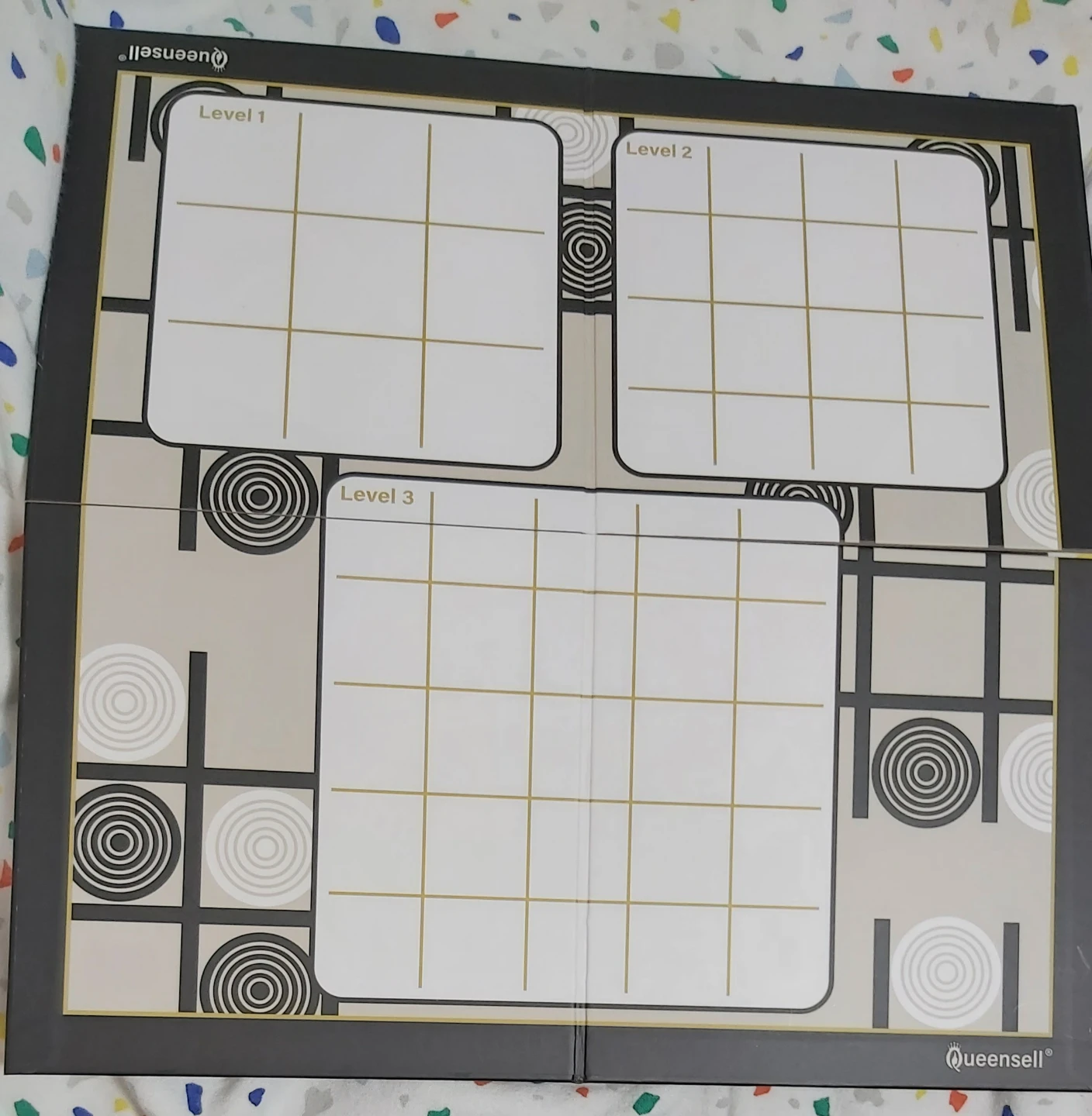 Large Checkers & Tic Tac Toe Board Game 🌱 - photo 3