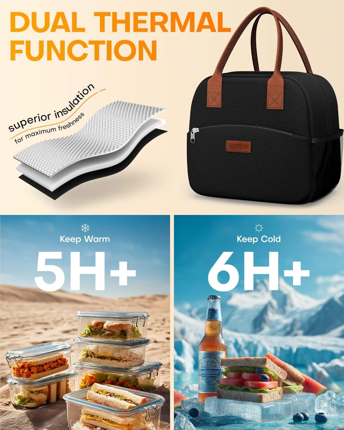 HOTOR Insulated Lunch Bag - photo 4