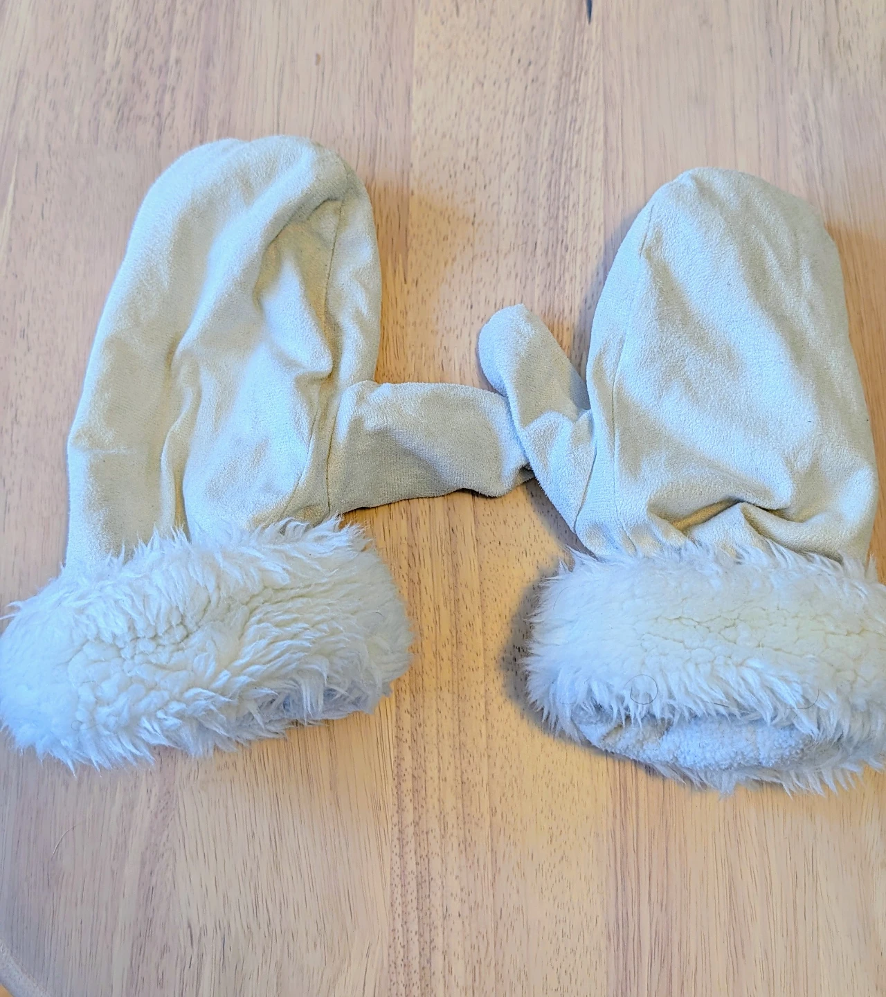 Jessica Mittens - Cream/White, One Size - photo 2