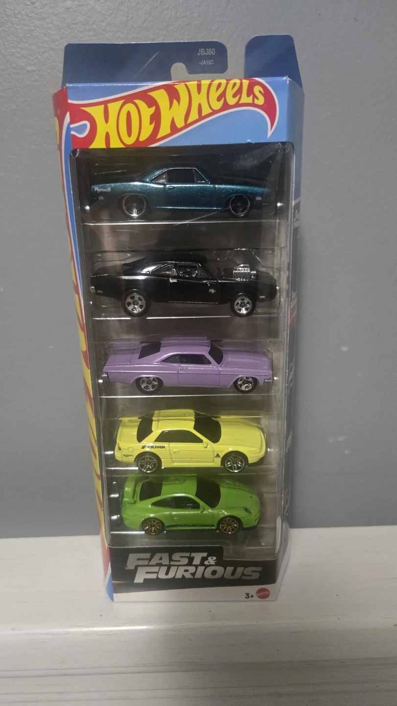 Hot Wheels Fast & Furious 5 Car Set