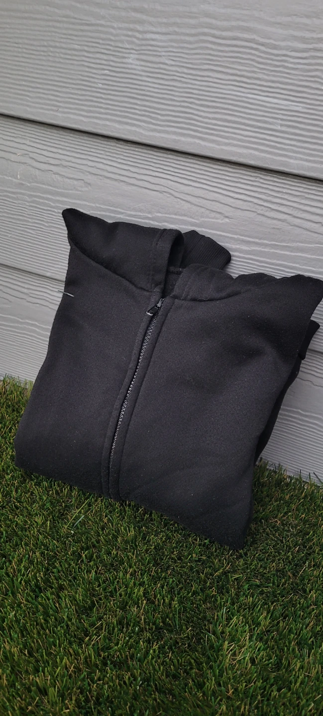 Black Full Zip Hoodie - photo 3