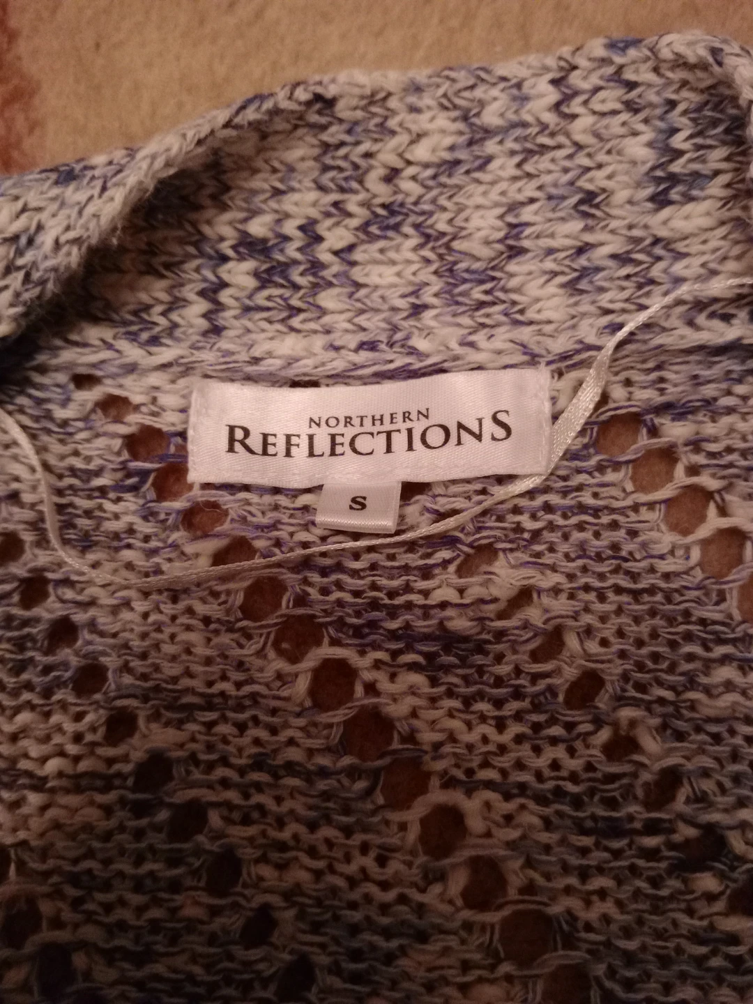 Northern Reflections Women's Open Knit Cardigan Size S - photo 2