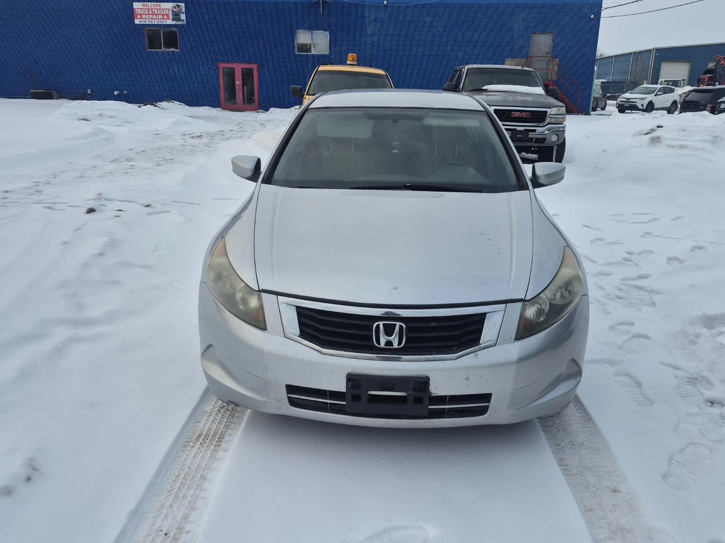 2008-2012 Honda Accord Silver Sedan