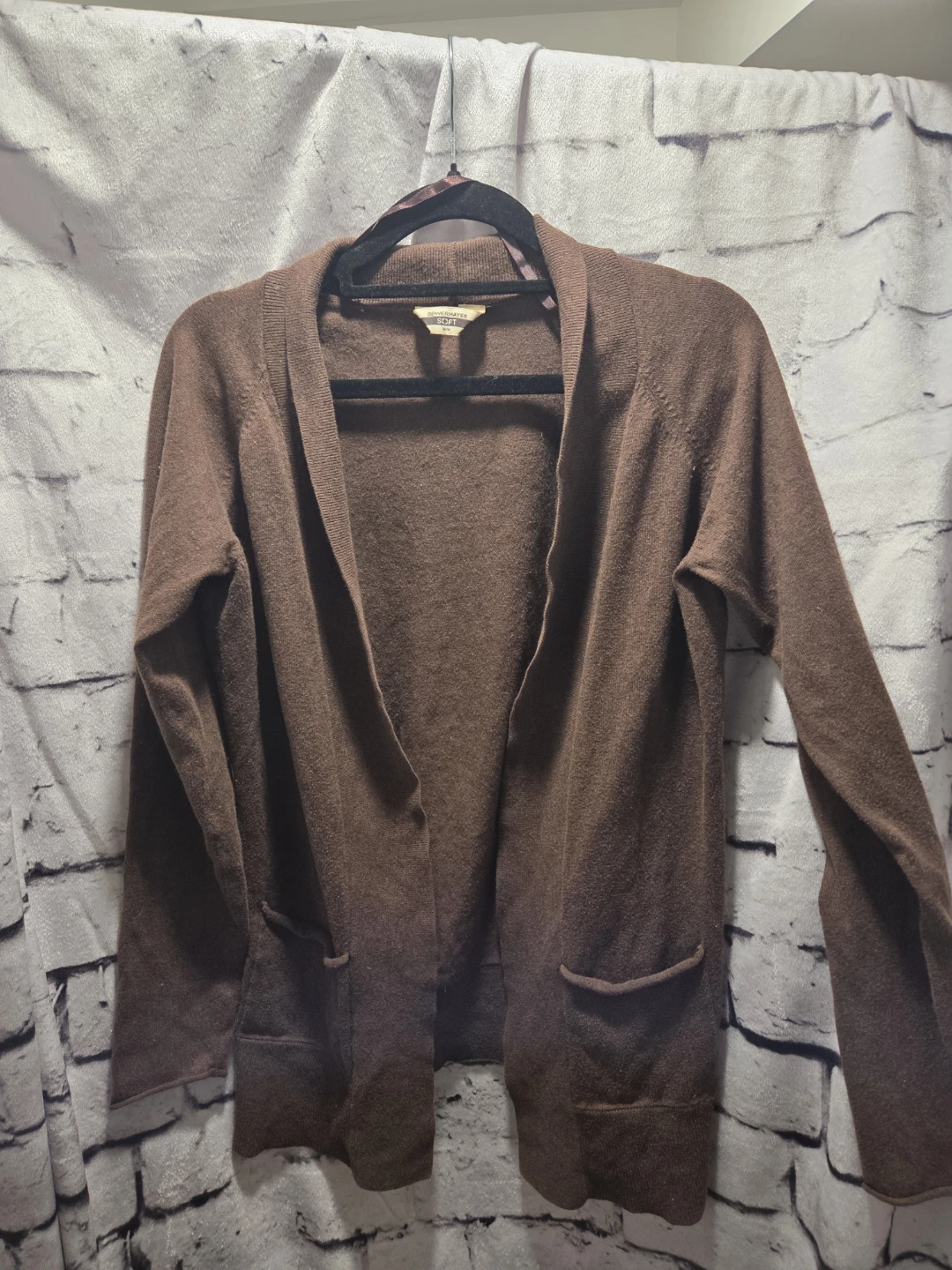 Brown Cardigan Sweater - photo 2