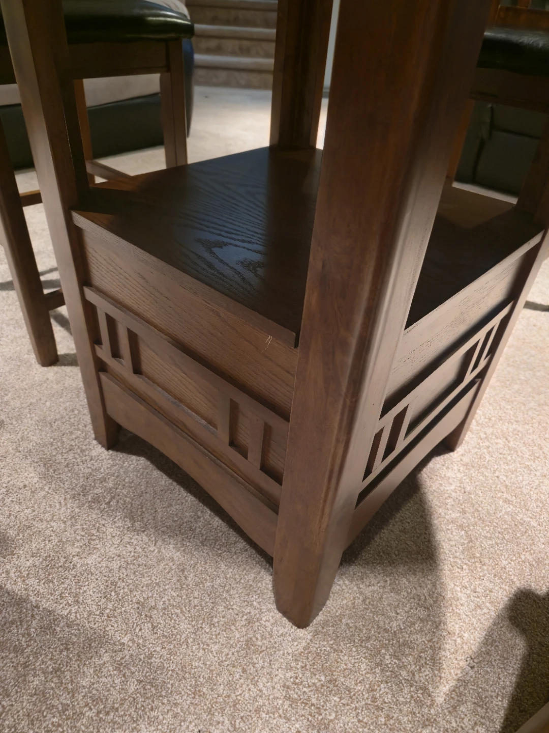4 chair table set bar height - photo 2