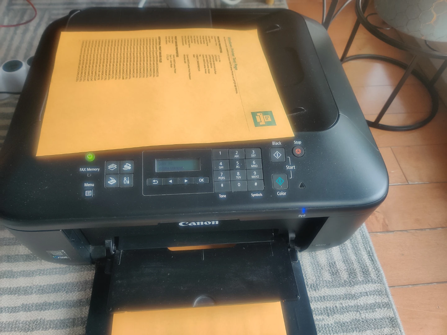 Full Ink Canon PIXMA MX472 All-In-One Printer - photo 3