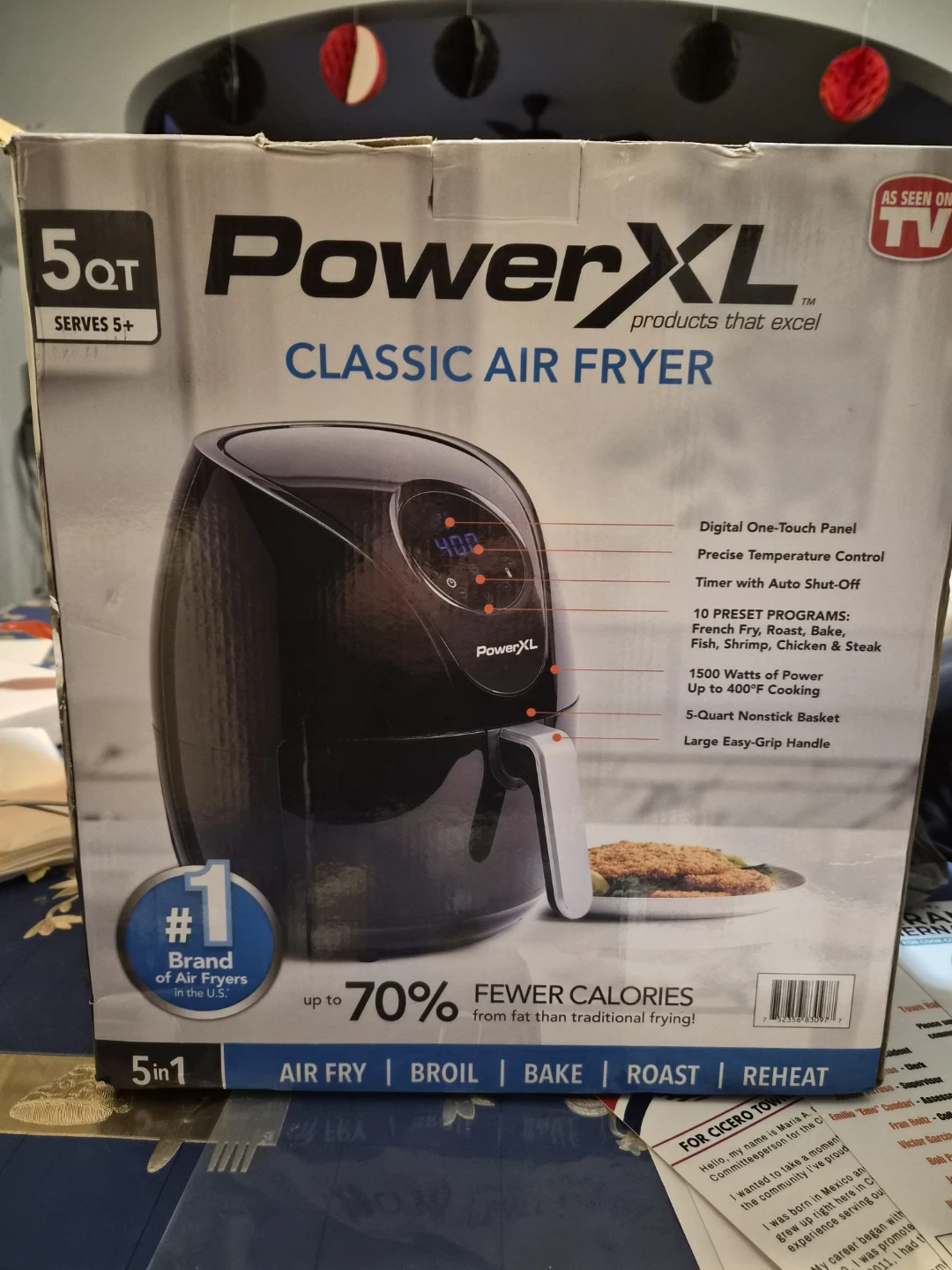 PowerXL Classic Air Fryer 5 Quart - photo 3