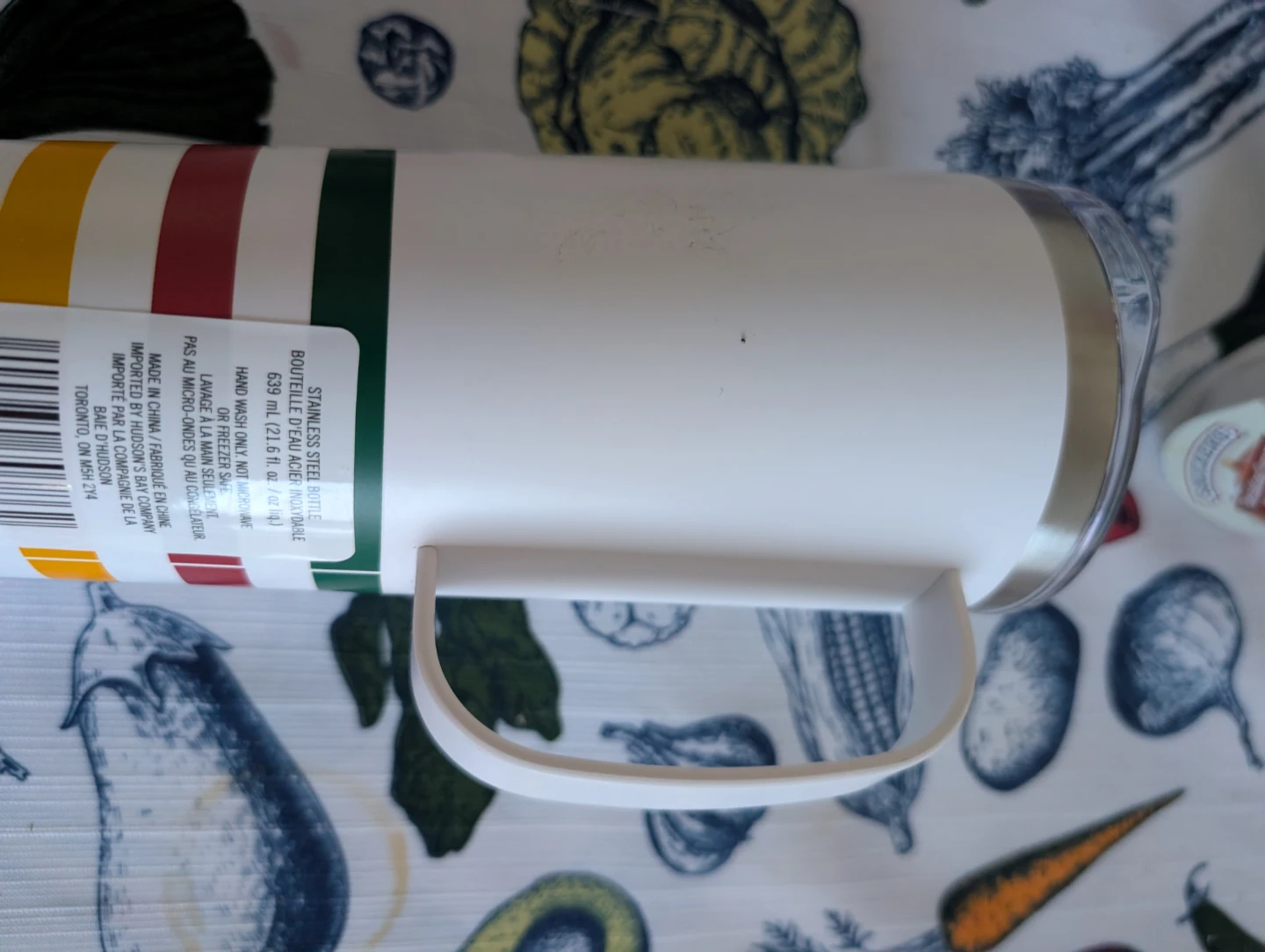 HBC "Stripes" Tumbler with Handle - photo 3