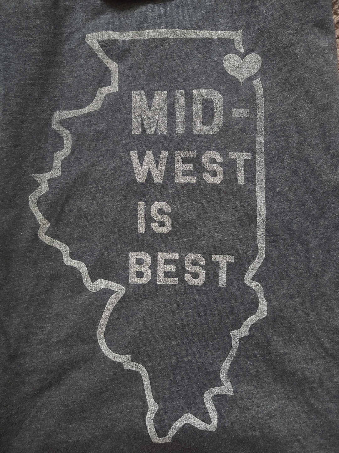 Local Pride Illinois Midwest is Best Tank Top Size Small - photo 4