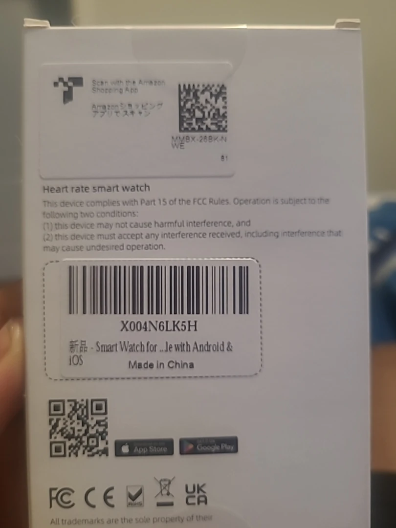 Black Smart Watch for Android & iOS - photo 3