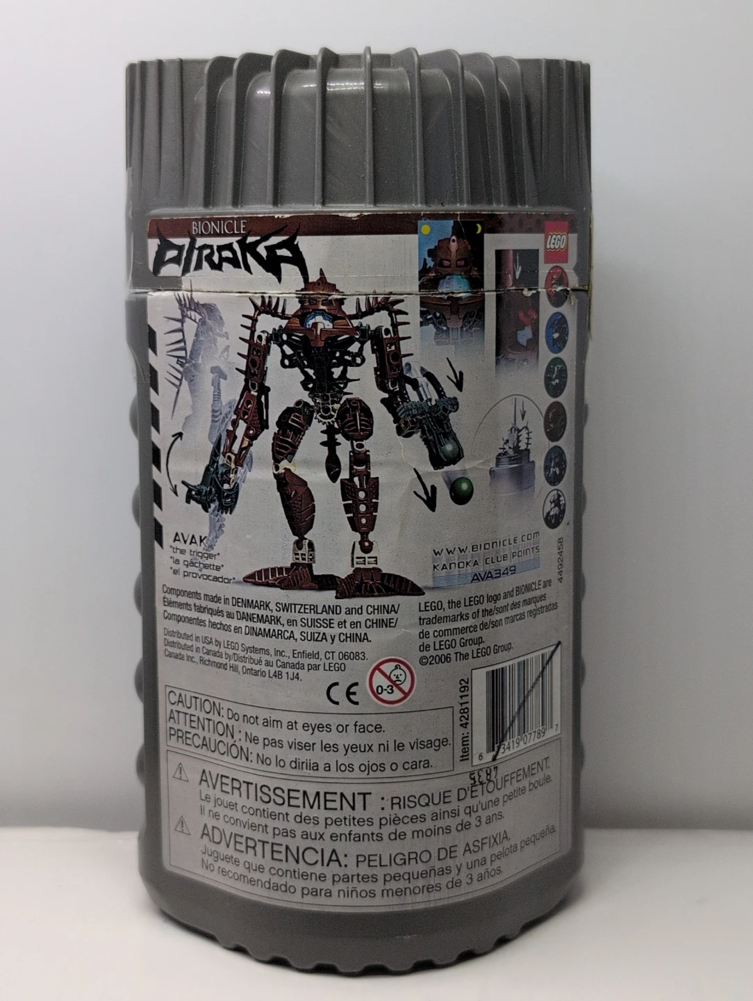LEGO Bionicle Piraka Avak 7-16 - photo 2