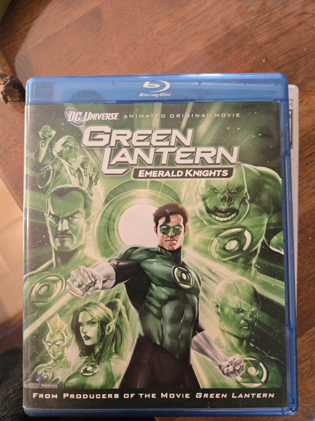 Green Lantern: Emerald Knights Blu-ray Disc