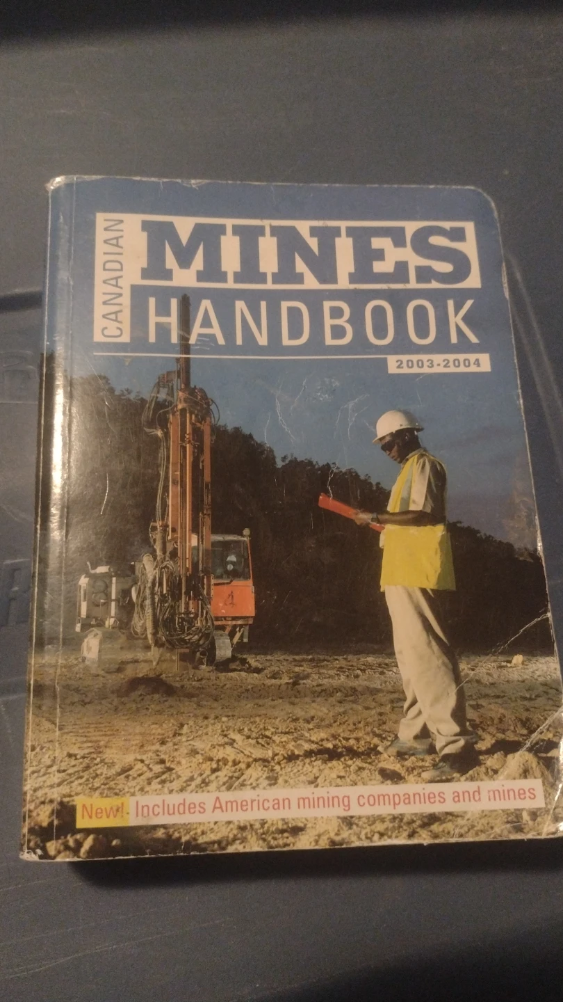 Canadian Mines Handbook 2003-2004