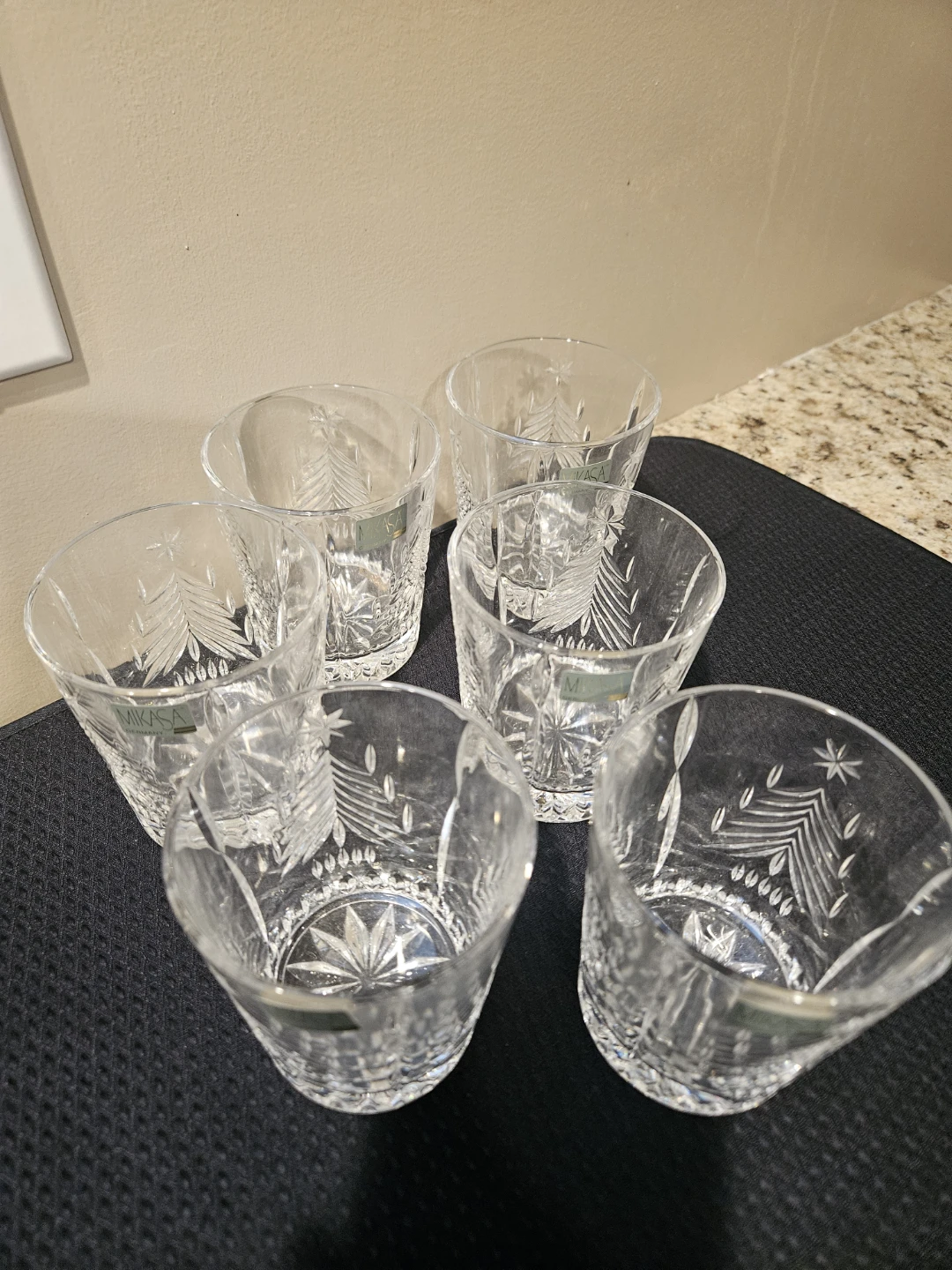 Mikasa Crystal Glass Tumblers - Set of 6 - photo 3