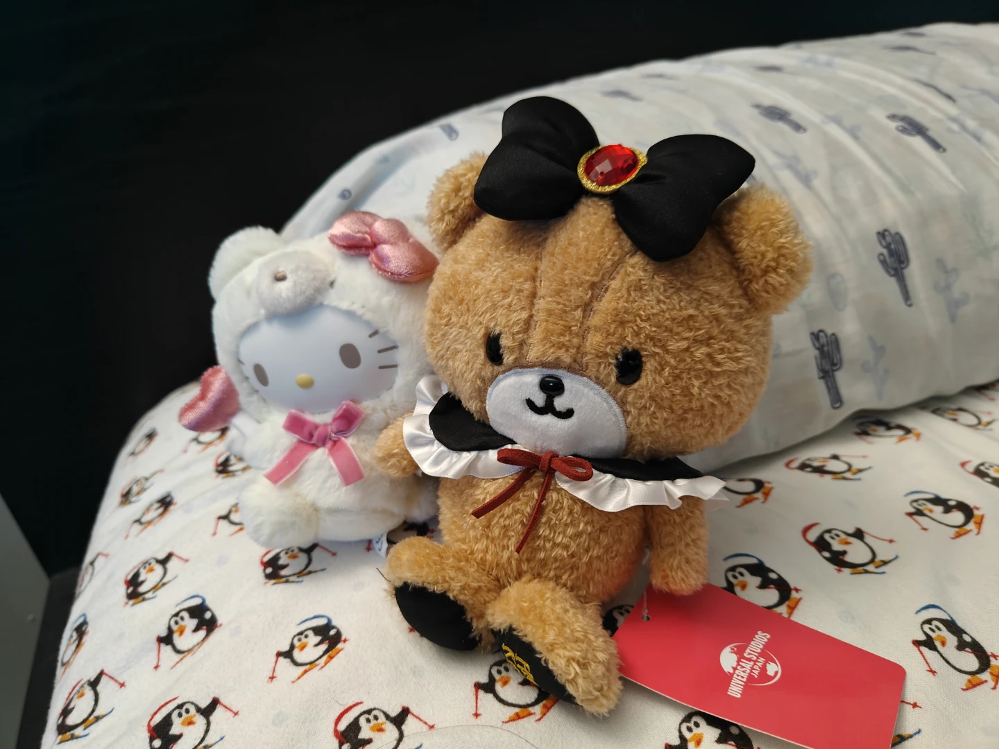 Hello Kitty Plush Keychain and Kitty's Teddy Bear - photo 2