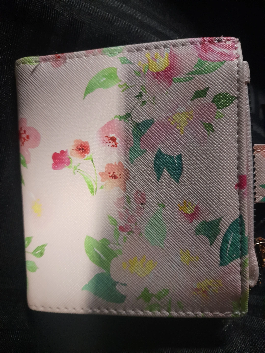 Floral Print Bifold Wallet - photo 3
