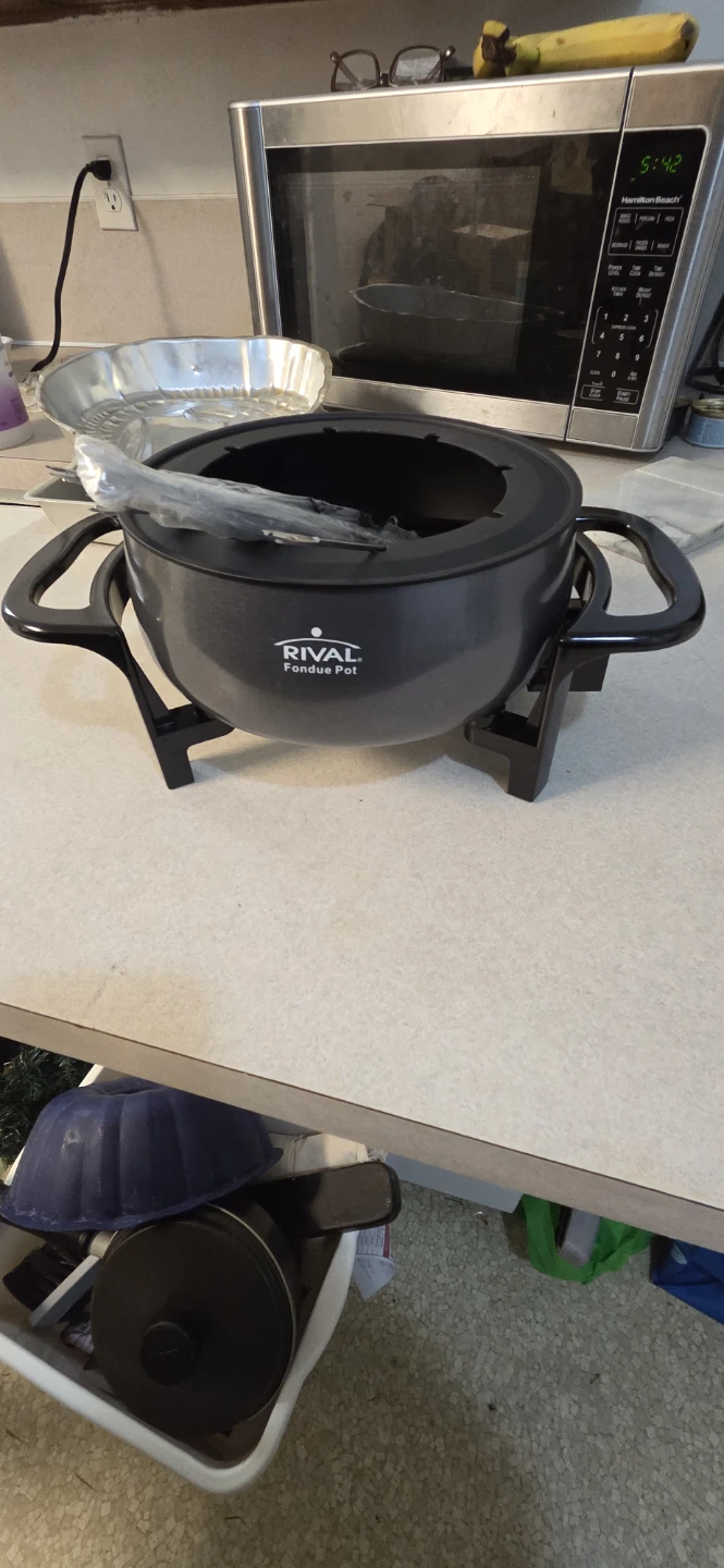 Electric fondue set
