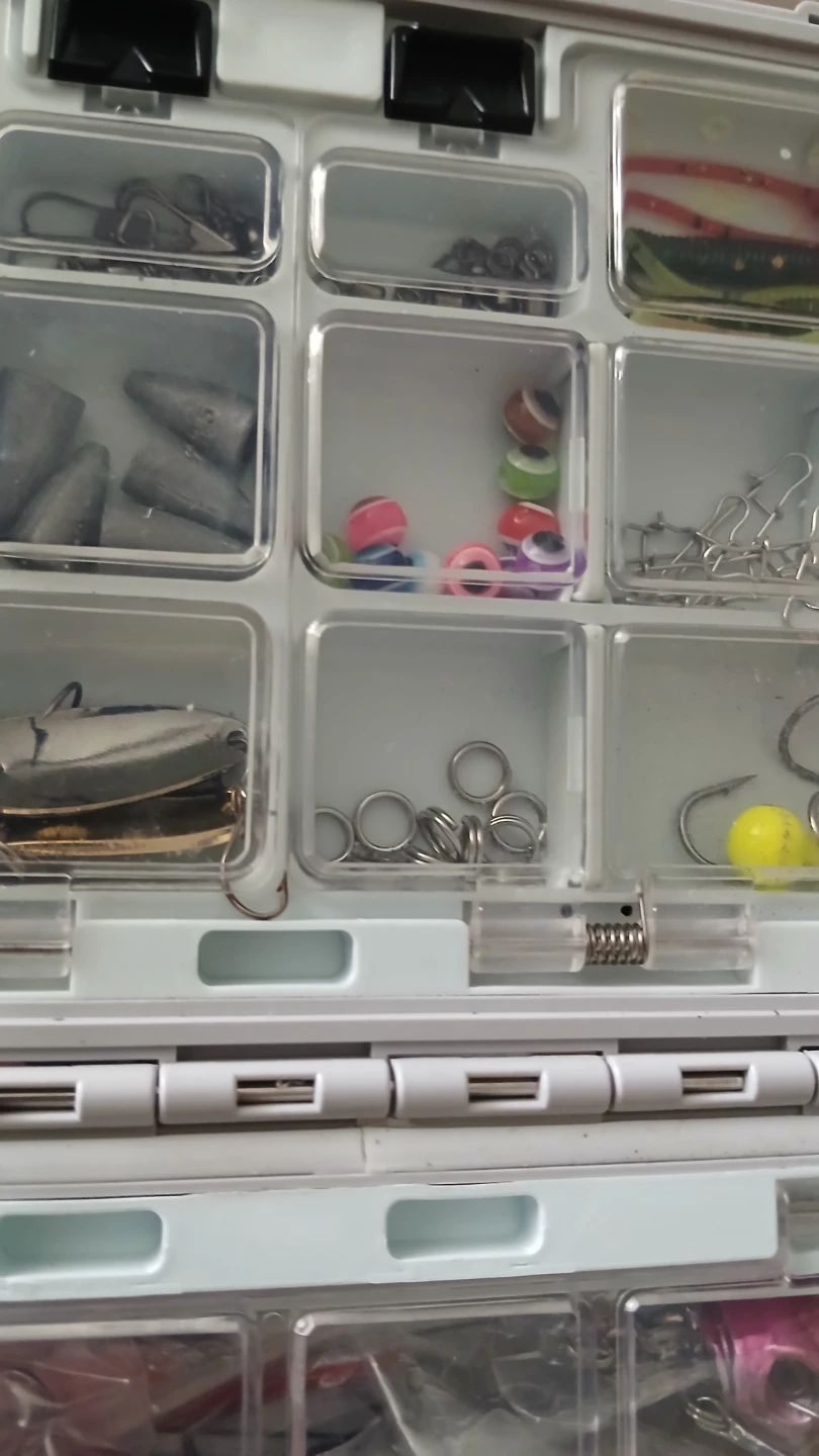 Fishing Tackle Box with Lures and Accessories - photo 5