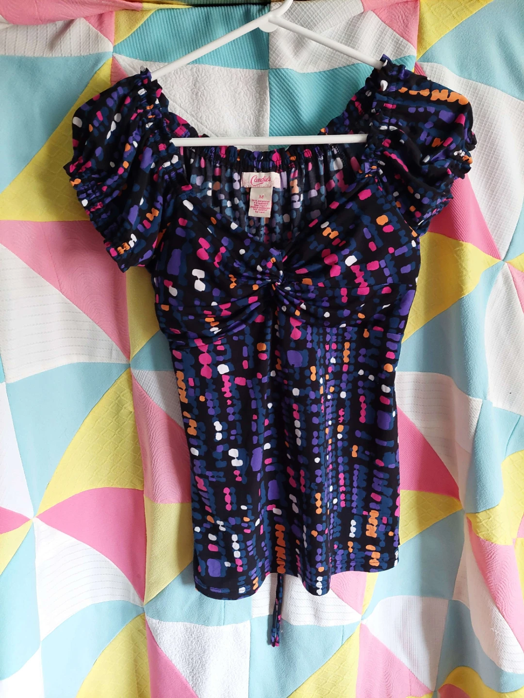Candie's retro babydoll top