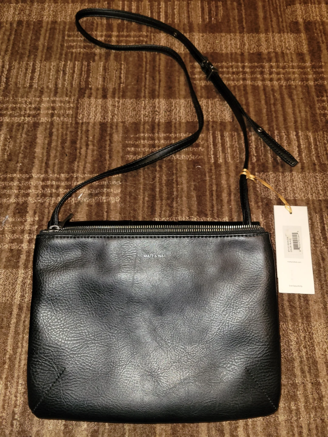 Matt & Nat EEHA Vegan Crossbody Bag - Black - photo 2
