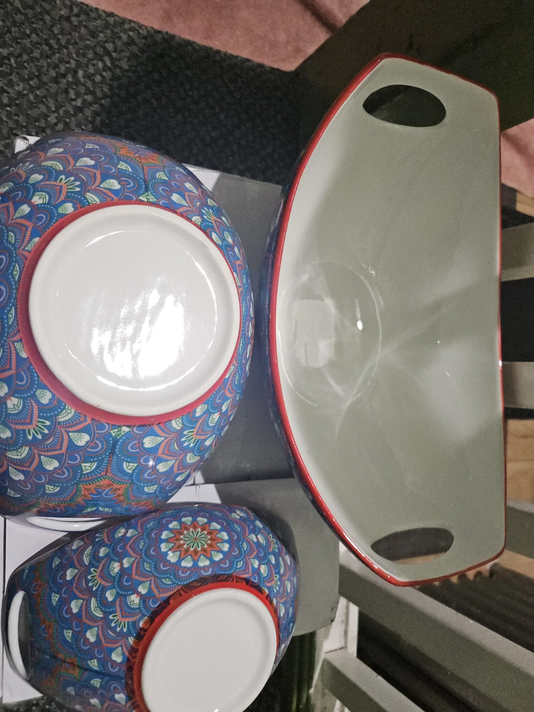 Serving Bowl Set with Handles - photo 3