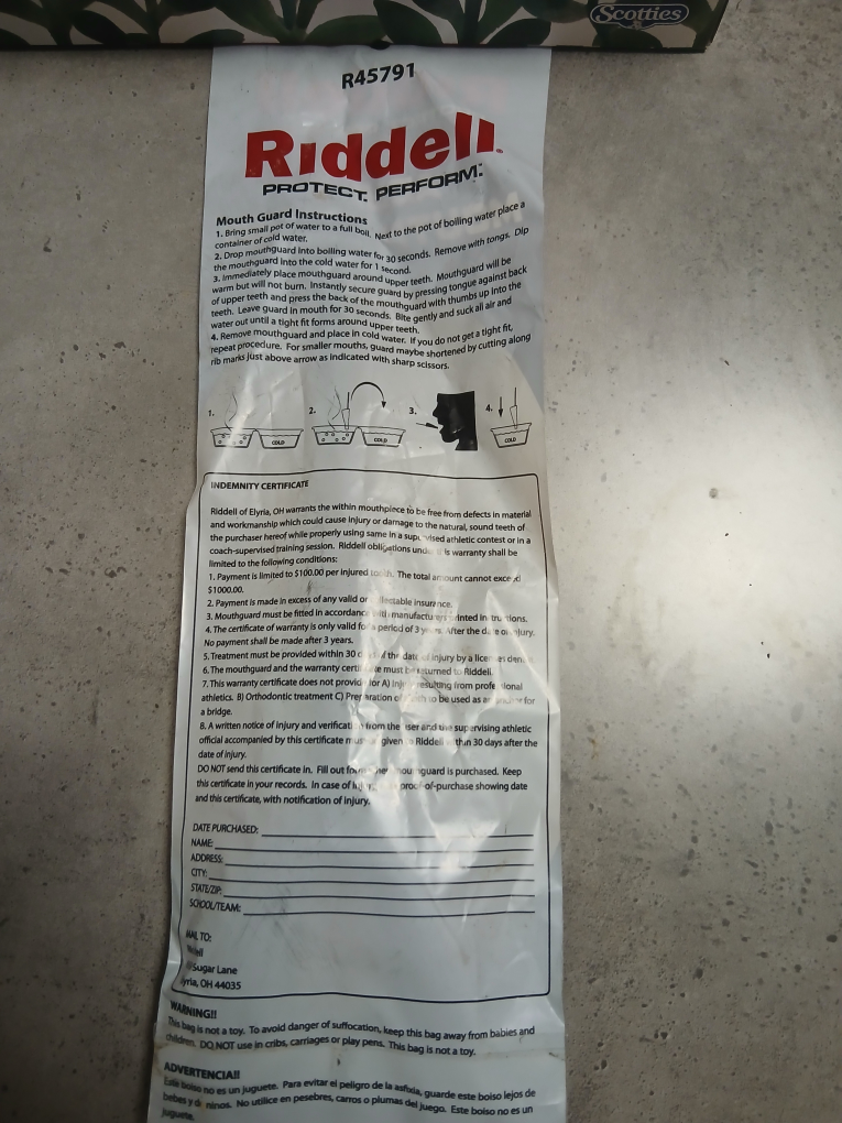 Riddell Adult Mouth Guard - photo 2