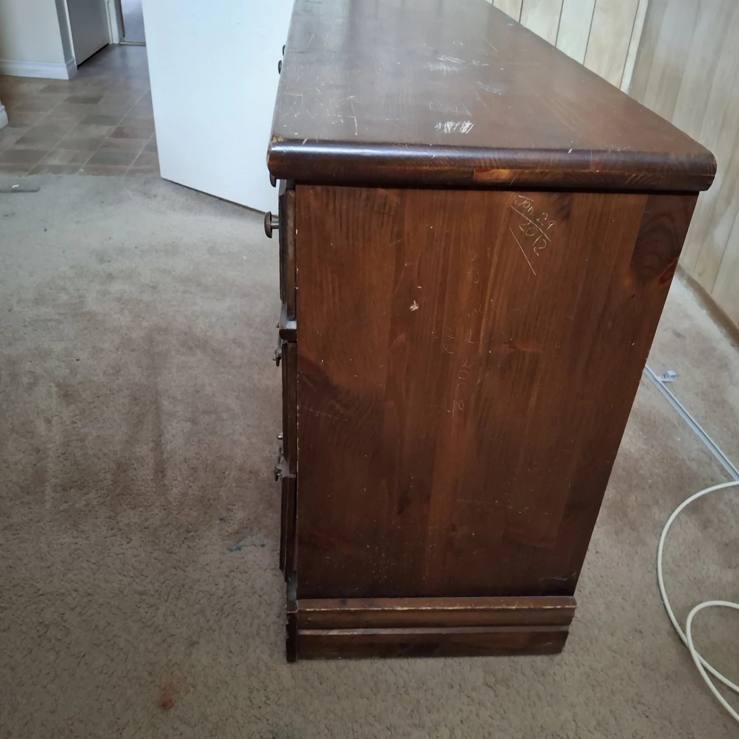 Vintage Wooden Desk * minor defects* - photo 4