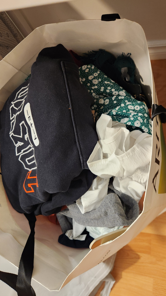 Bundle of assorted women's clothing