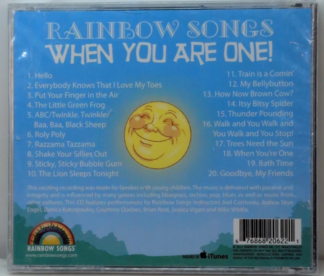 Rainbow Songs When You Are One! CD - photo 2