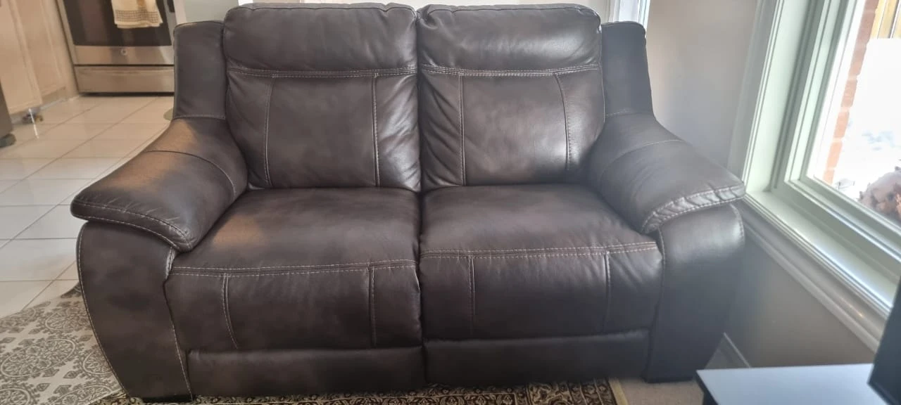 Cindy Crawford HOME Brown Loveseat - photo 3
