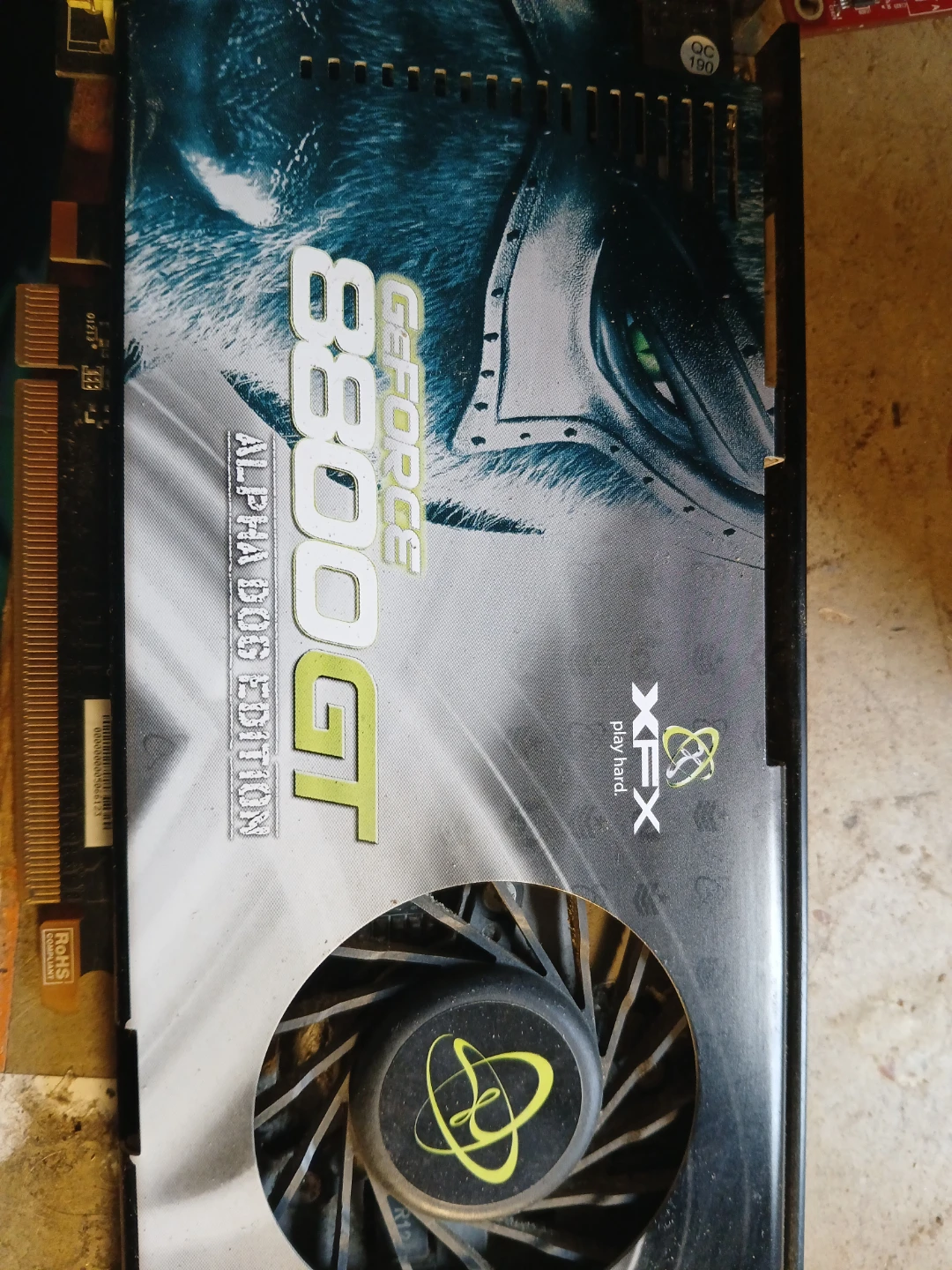 XFX GeForce 8800 GT Alpha Dog Edition Graphics Card