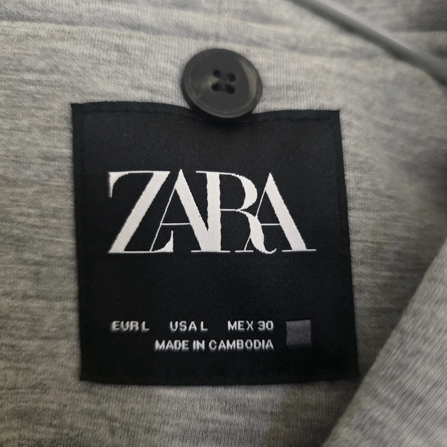 ZARA Hooded Coatigan - Size L - photo 2