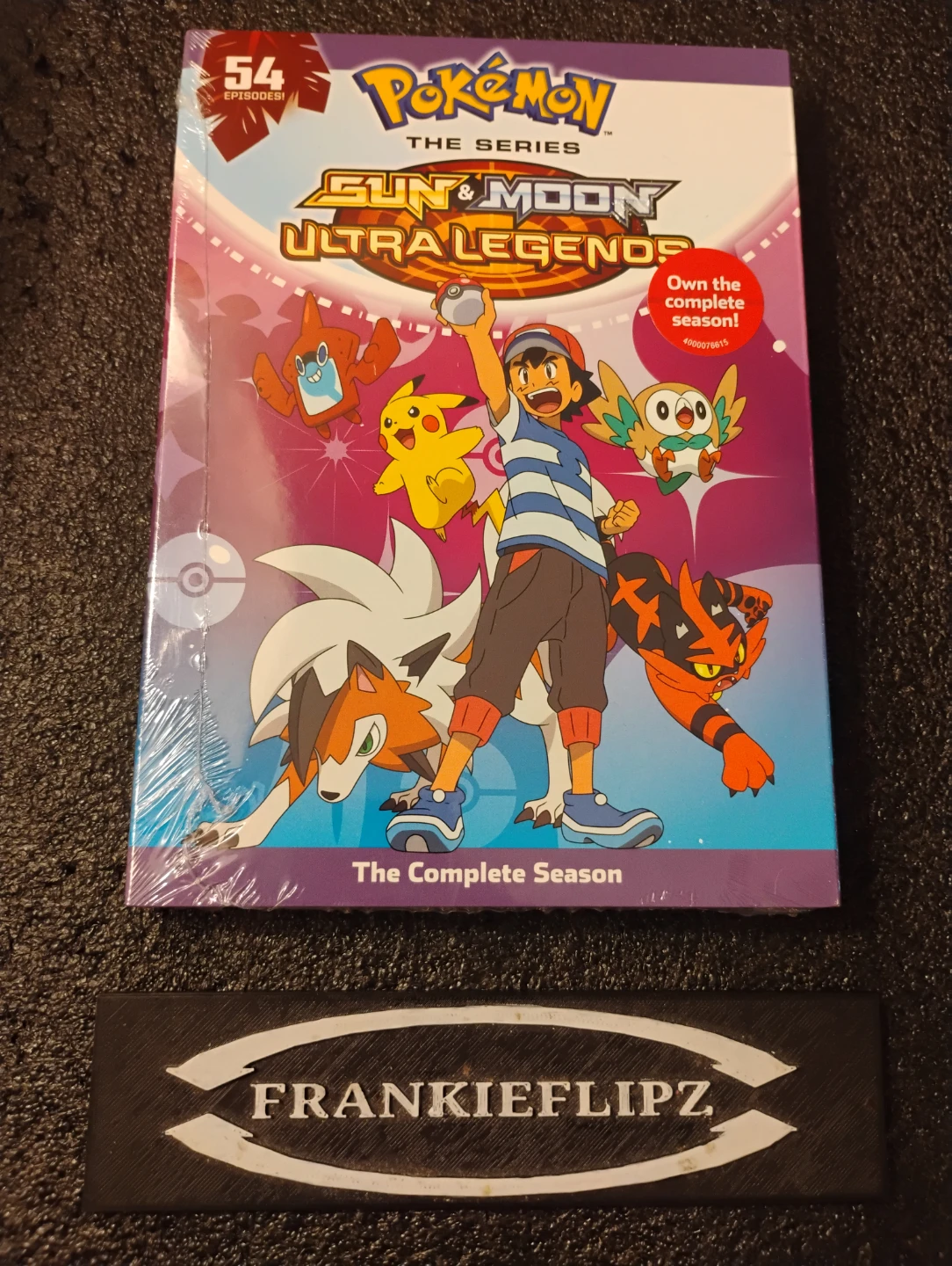 Pokemon The Series Sun & Moon Ultra Legends Complete Season DVD
