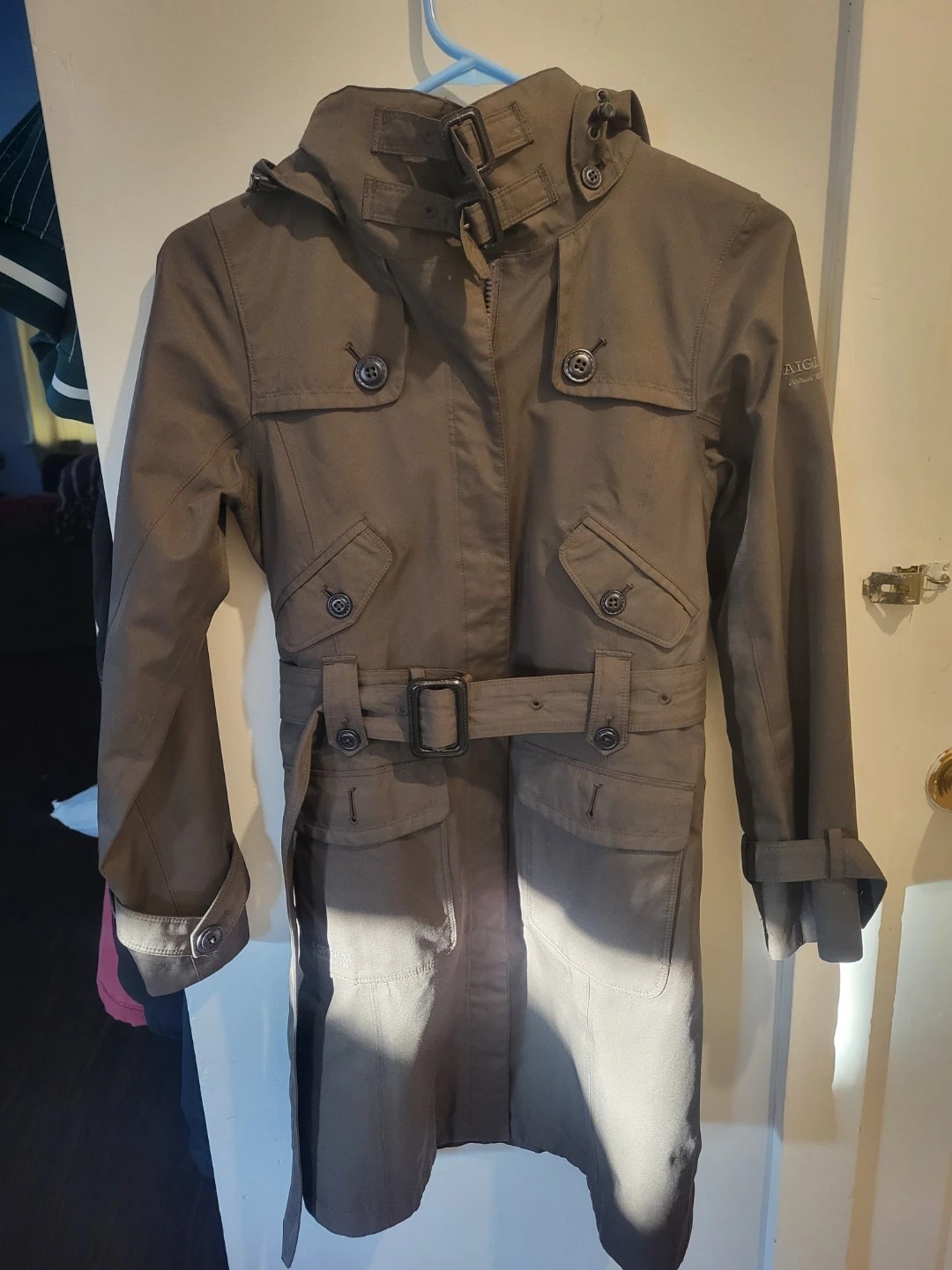 Aigle Gore-Tex Trench Coat Women's Size 34
