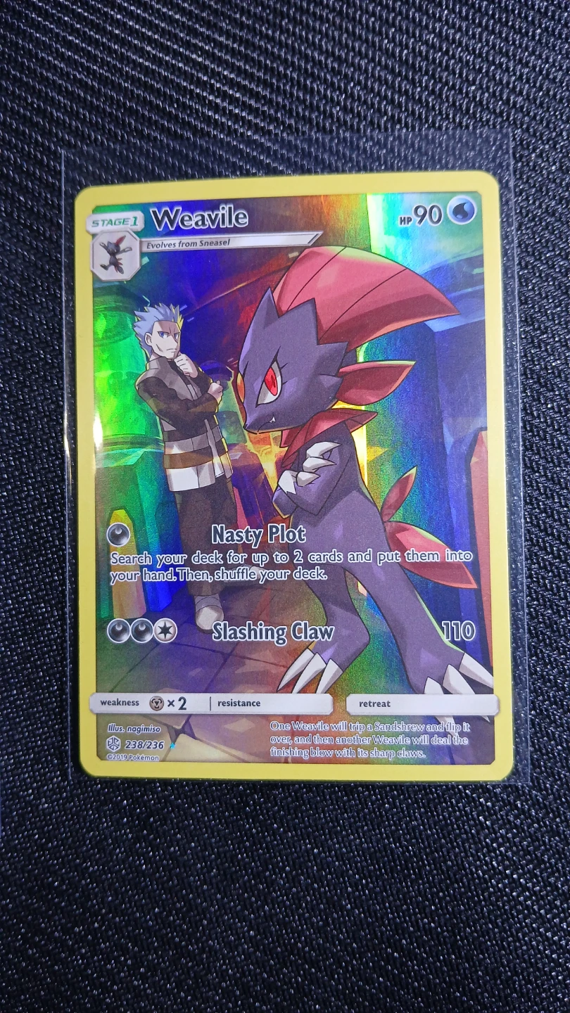 Pokemon TCG Weavile Card 238/236 - photo 2
