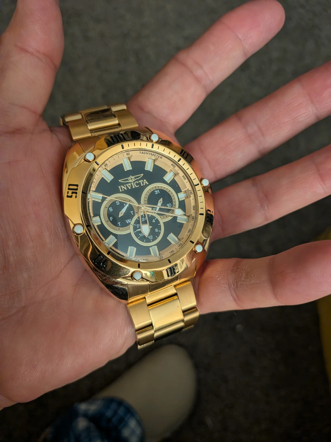Invicta Men's Gold-Tone Chronograph Watch - photo 2