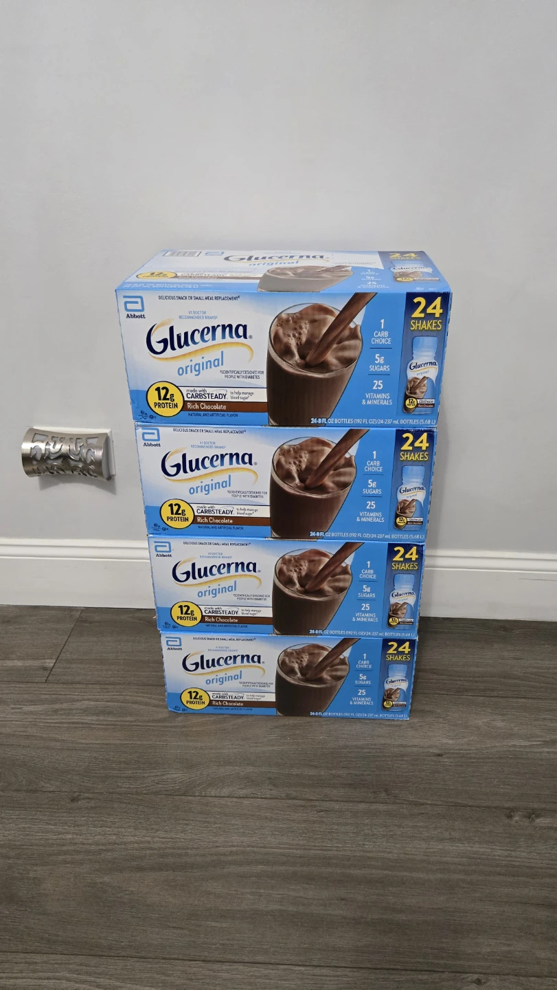 Glucerna Original Rich Chocolate - 24 Count