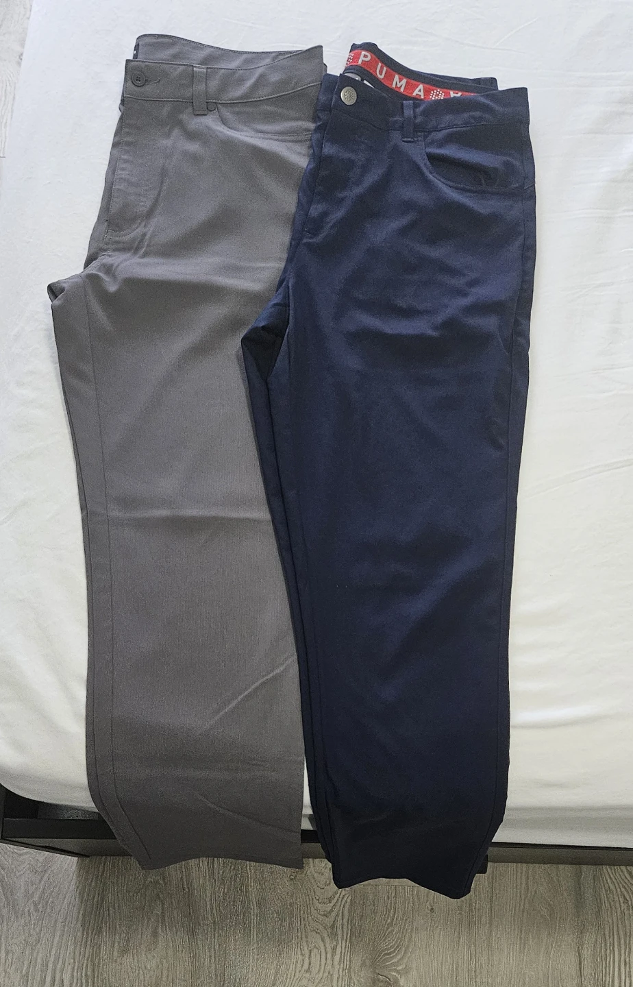 Puma Golf Pants - Navy & Grey
