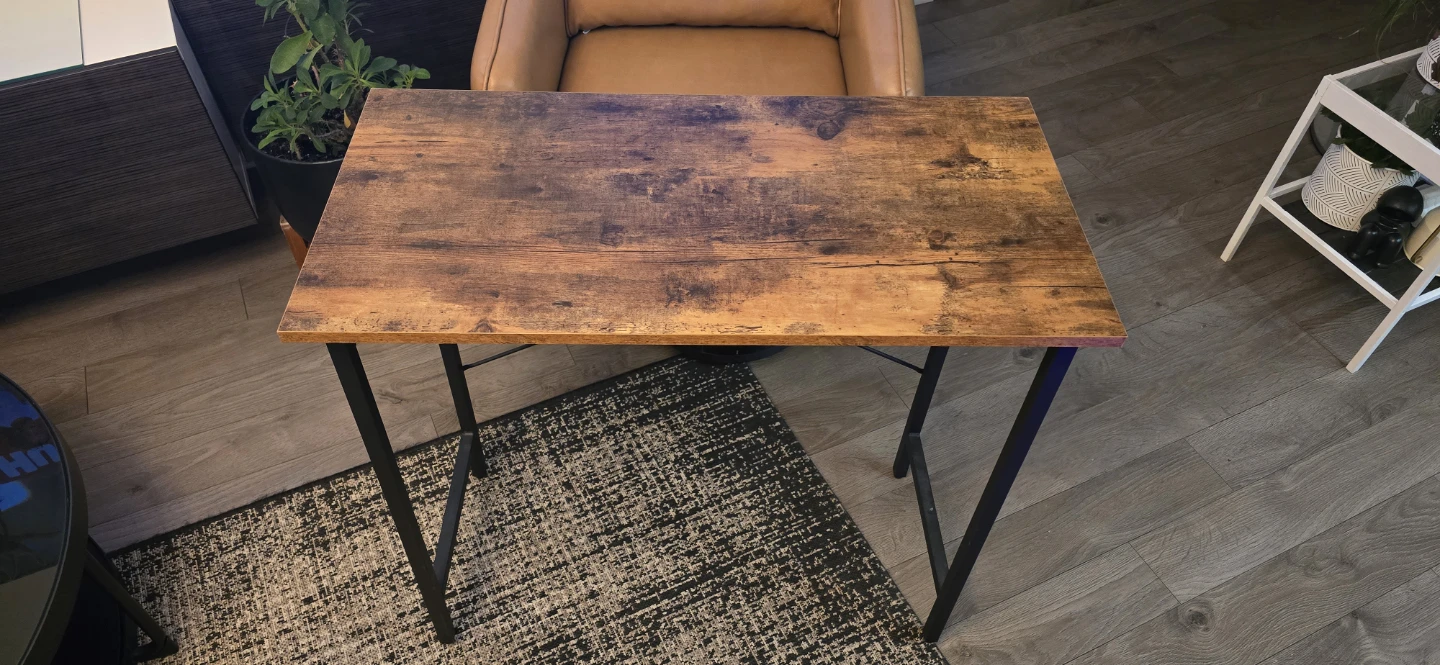 Rustic Industrial Style Console Table/ Desk