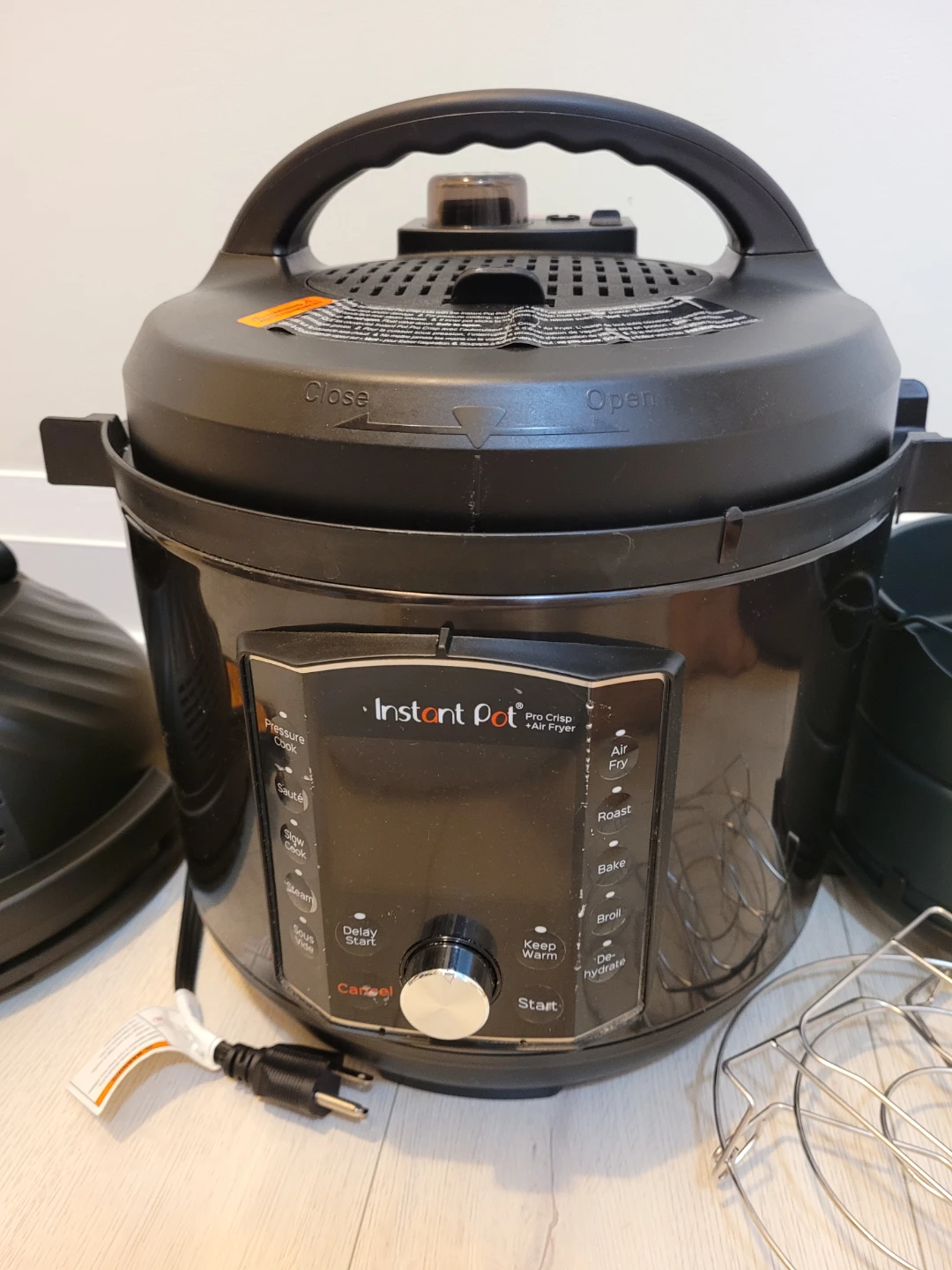 Instant Pot Pro Crisp Air Fryer Lid and Accessories - photo 2