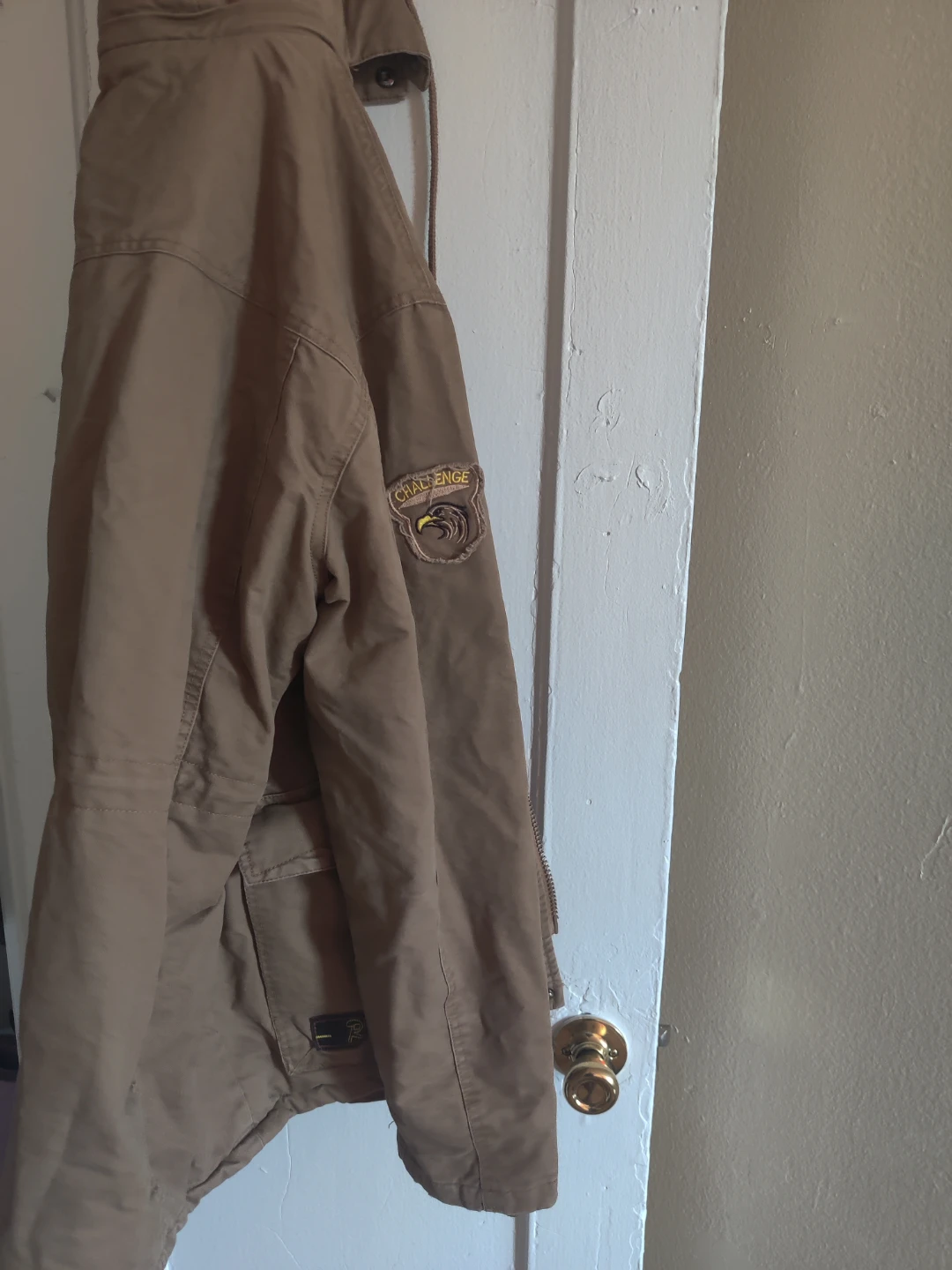 Outdoor Jacket Men's M - Tan Fleece Lined Parka - photo 3