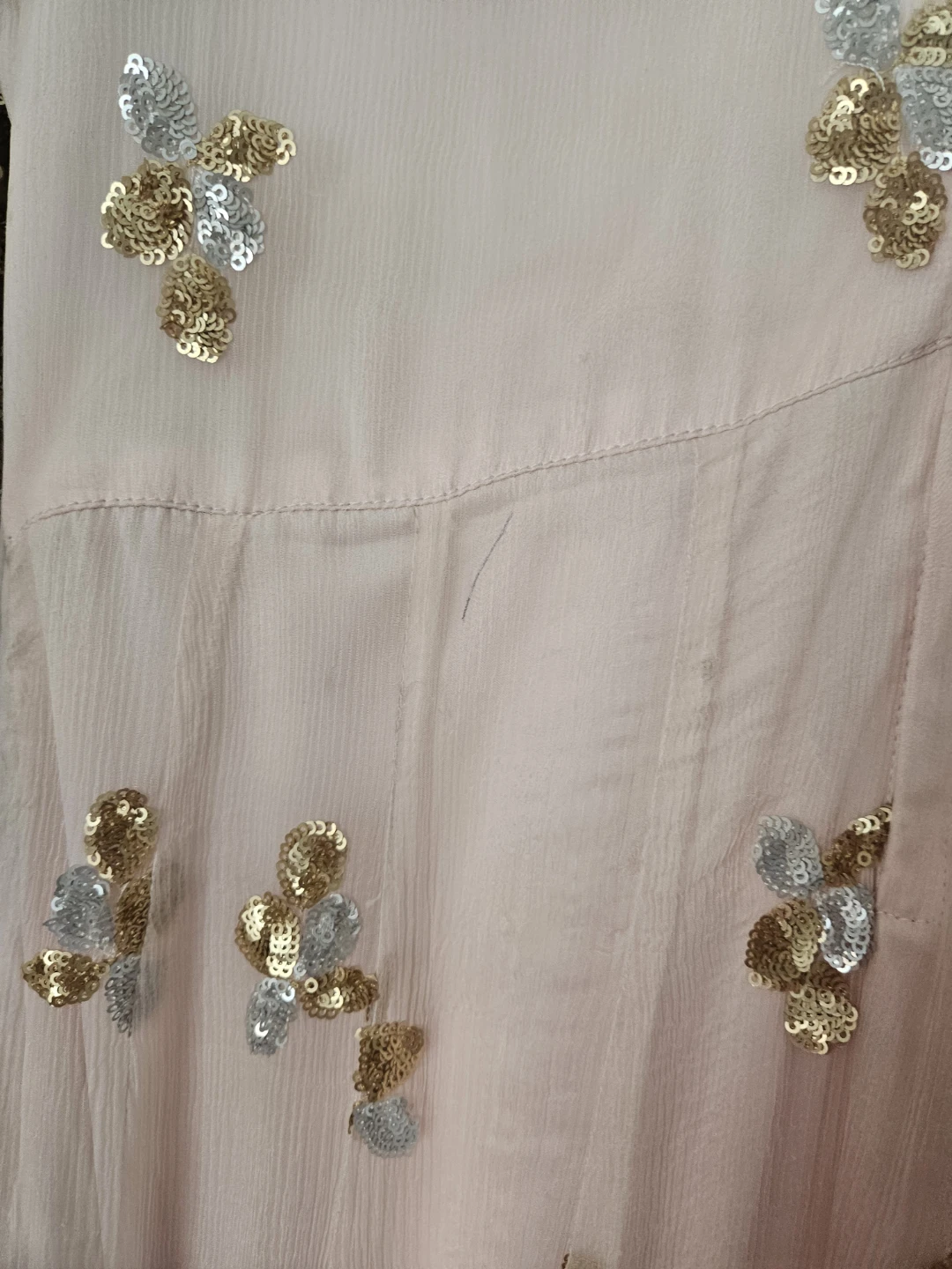 Blush pink Pakistani women's suit - photo 3