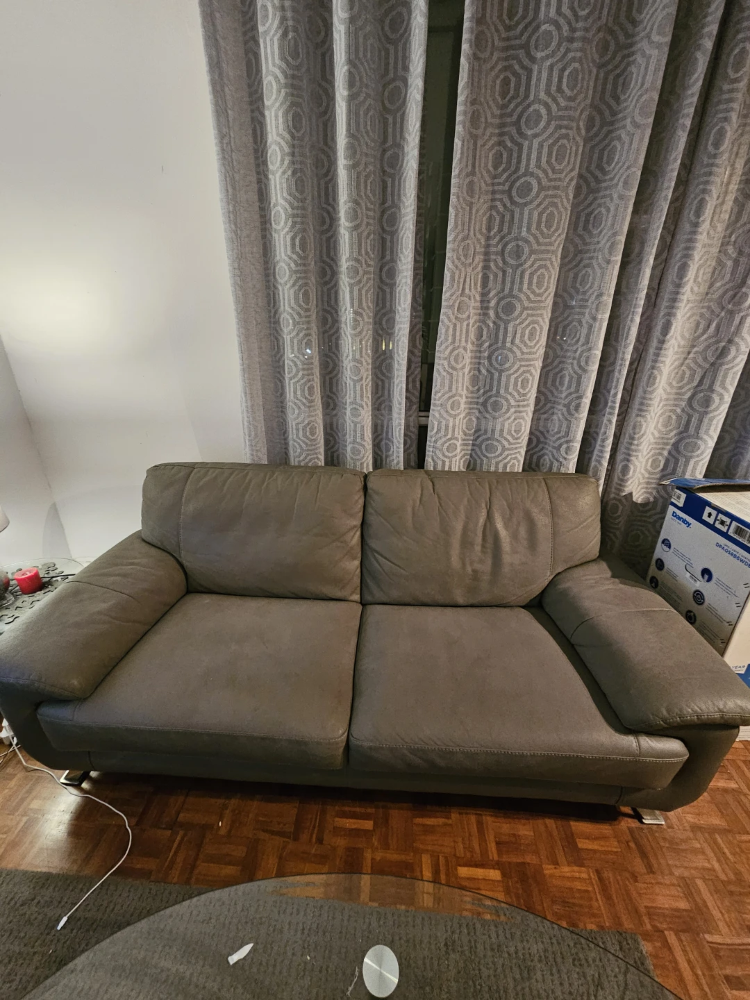 Set of 2 Cream Accent Chairs - photo 5